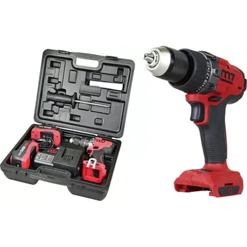 Vrtačka Bezuhlíková aku vrtačka bez příklepu Mighty Seven M7 DD-101A - 2x aku 18V/5.0Ah, 90Nm, 1.37kg, kufr