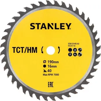 Pilový kotouč Kotouč pro přesné příčné řezání TCT/HM 40 zubů – 190×16 mm