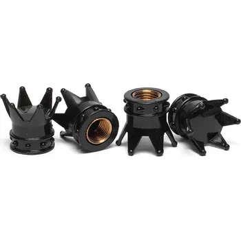 ventilky Čepičky ventilků - černé korunky