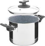 Kolimax Hrnec CERAMMAX PRO COMFORT s poklicí, průměr 18cm, objem 3.0l, keramický povrch šedý granit