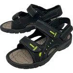 Sport Pánské černé sandály Barva: Černá, Velikost: 47