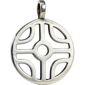 Přívěsek Drakkaria HISTORICKÝ stříbrný přívěsek, V, doba bronzová, Ag 925