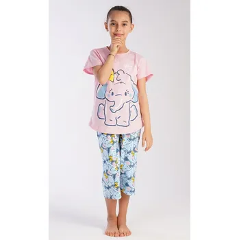 Chlapecké pyžamo Dětské pyžamo kapri Slůně - světle lososová - 15 - 16