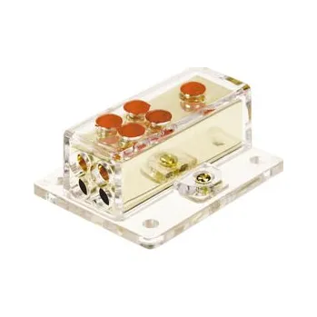 Zesilovač do auta ACV Distribuční blok 1/4 zlatý