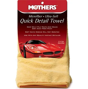 Mothers Microfiber Ultra-Soft Quick Detail Towel - ultrajemný detailingový ručník, 50 x 60 cm