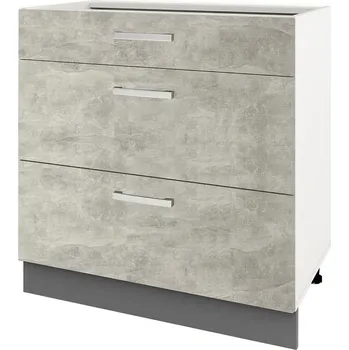 Kuchyňská skříňka Kuchyňská skříňka Charlotte 60lcdr graphite/light atelier