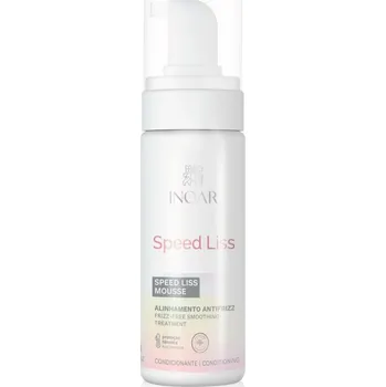 Žehlička na vlasy INOAR Speed Liss pěna na vlasy pro uhlazení a výživu suchých a nepoddajných vlasů 150 ml