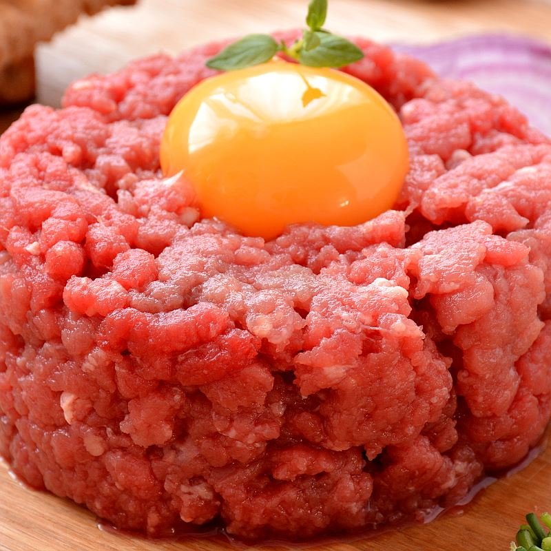 Tatarský biftek z naší farmy z Vysočiny 250 g