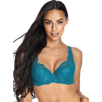 Podprsenka Dámská podprsenka M-3344/22 Cora Tmavě tyrkysová - Mat tyrkys 65E
