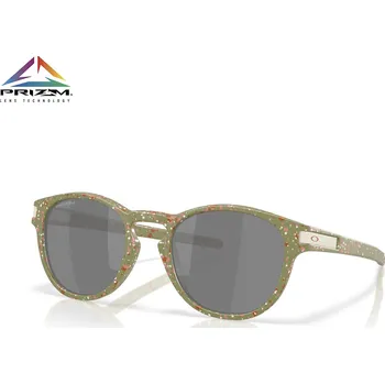 Sluneční brýle Sluneční brýle Oakley Latch matte fern terrazzo | prizm black 2025 - Odesíláme do 24 hodin