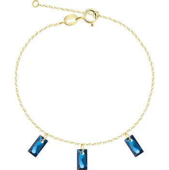 Náramek Zlatý náramek se zirkony - AP541-8491