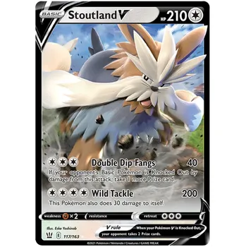 Karetní hra Pokémon TCG Stoutland V 117/163