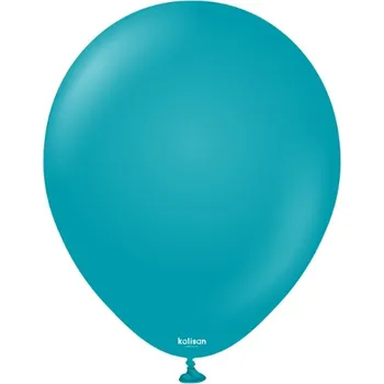 Balónek Balonky tyrkysové, Standard Turquoise 30 cm/12", 100 ks