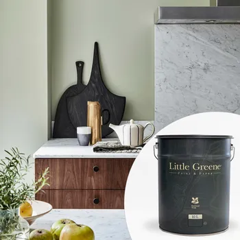 barva na zeď Little Greene Barva do kuchyně na zeď - Matná omyvatelná - 10L - Intelligent Matt Emulsion Vyberte odstín:: Horizon (197)