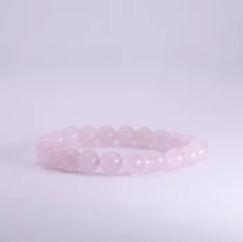 Náramek Náramek z minerálů - Růženín Růžová