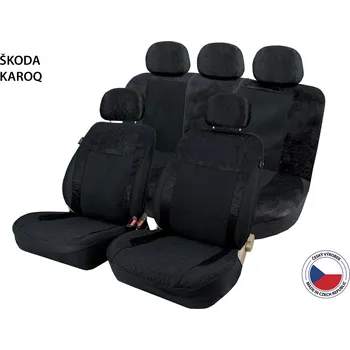 Potah sedadla Cappa Autopotahy Perfetto AL Škoda Karoq černá