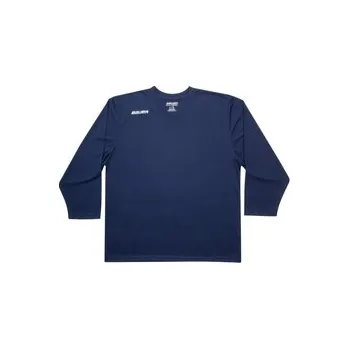 Zimní sport Brankářský tréninkový dres Bauer Practice Flex Jersey Tmavě modrý YTH, Velikost Brankář YTH Brankářský (74 cm)