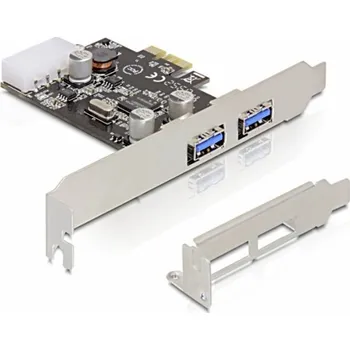 Delock 2x USB 3.0 PCI Express card 2 porty karta PCI-Express PCIe