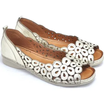 Dámské baleríny Iberius 5612 zlatá, vel. 38