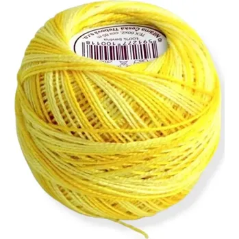 Perlovka ombré žlutá - klubko