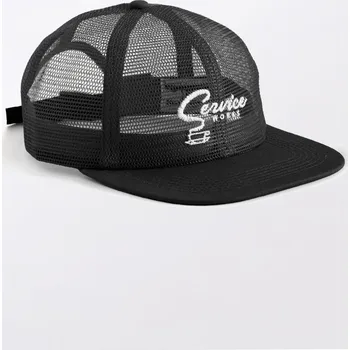 Kšiltovka Service Works Mesh Espresso Cap BLACK