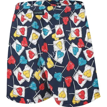 Pánské spodní prádlo CORNETTE Valentýnské boxerky Classic001/138 Barva: 138, Velikost: 2XL