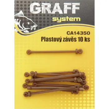 Graff Plastový závěs 10ks VÝPRODEJ