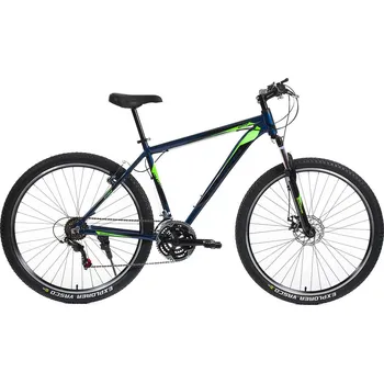 Horské kolo Olpran Discover Sus Disc Alu 29" modré/žlutéí 2024 18"