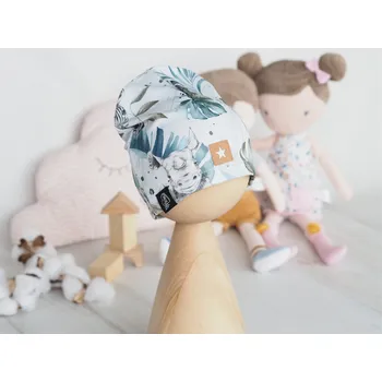 Kojenecká čepice Čepice jednovrstvá (Safari) Velikost: 42–45 cm (5–12 měsíců)