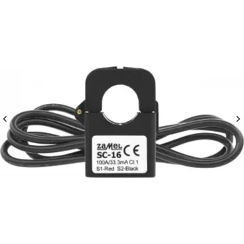 Měřící cívka 100A, 200A, 400A k modulům MEW-01, MEW-01 Lite, MEW-02 ETH Typ cívky - Maximální měřený proud: SC-16 (100A - 1 ks)