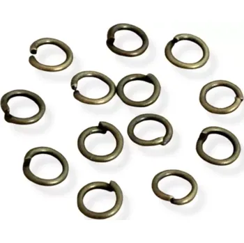 Materiál na výrobu šperku Spojovací kroužky SZ 4,4/0,7 mm - 10 g