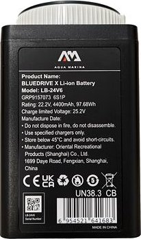 battery pack AQUA MARINA Li-ion pro BlueDrive X one size One Size