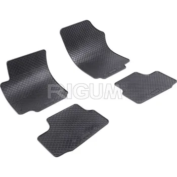 autokoberec Gumové autokoberce RIGUM Škoda Citigo (od 2011) s kosoúhelníkovým vzorem