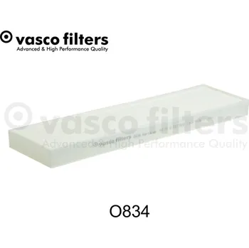 Ventilátor topení a klimatizace Filtr, vzduch v interiéru VASCO O834