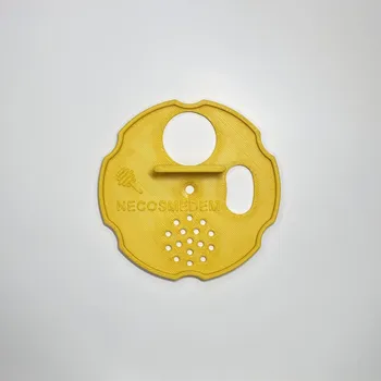 Chov hospodářského zvířete Česnový uzávěr s létákem Barva: Žlutá