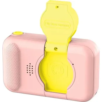 Digitální kompakt Roztomilý dětský Digitální fotoaparát 2,4" Nahrávání videa HD 1920 * 1080 Zoom Růžoví