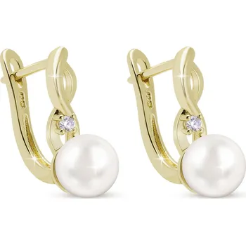 Náušnice PARIS 3520 Náušnice s perlou Ellami