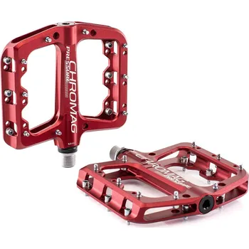 Pedál na kolo Pedály Chromag Pressure red - Odesíláme do 24 hodin