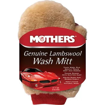 Mothers Genuine Lambswoll Wash Mitt - oboustranná mycí rukavice z pravé jehněčí vlny