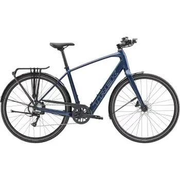Silniční kolo Trek FX+ 2 LT Satin Mulsanne Blue 2025 - XL (29“ kolo)