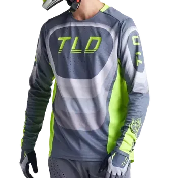 cyklistický dres Troy Lee Designs Dětský dres Sprint Jersey, Reverb, charcoal, youth - XL