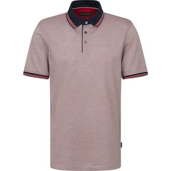 Pánské tričko Bugatti pánské triko s límečkem 8150 75103C 950 Červená L