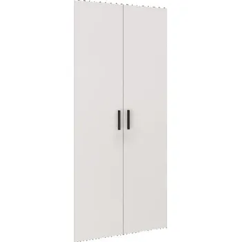 Šatní skříň Skříň Elena 2D bílá, 90 x 191 cm