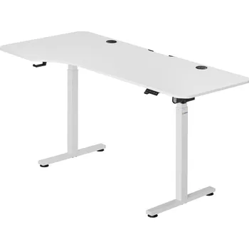 Psací stůl FurniGO Kancelářský stůl 160x75cm - bílý