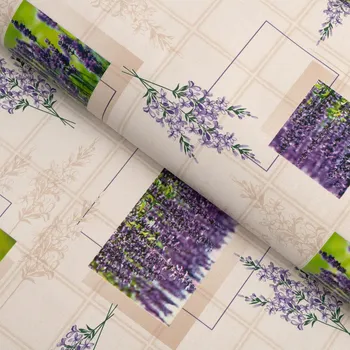 ubrus PVC ubrus Levandule na béžovém PV-162 - metráž š. 140 cm