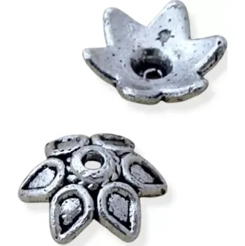 Materiál na výrobu šperku Kaplík starostříbrný kapkový 10mm - 2 ks