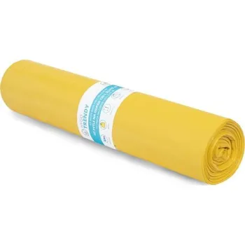 Pytle na odpadky Pytel na odpad žlutý 40 70x110 cm, 120 L, 25 ks Objem: 120l, Tloušťka: 40µm/Mi, PD: 70x110cm