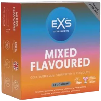 Kondom EXS Mixed Flavours 48 ks