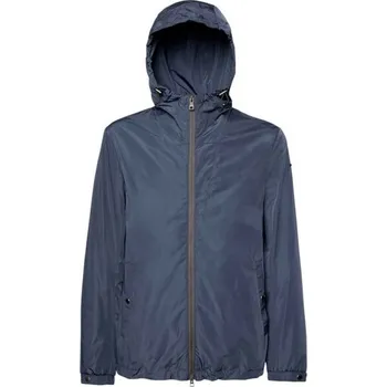 Pánská bunda Geox M LEITAN MID PARKA - FAKE MEMO 52 Modrá