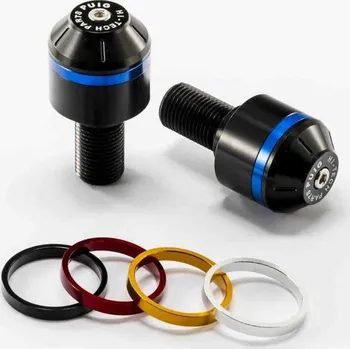 Chránič řídítek pro čtyřkolku Závažíčka řidítek PUIG SHORT WITH RING 8113N včetně barevných kroužků 8113N
